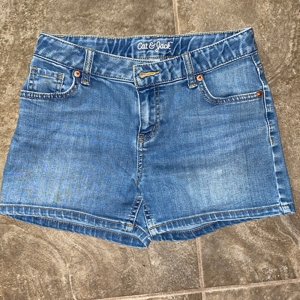 Cat and Jack denim shorts